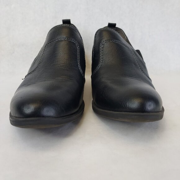 EuroSoft Alena Loafer Women's 9.5 Black Ankle Boot Slip On Heel Comfort Western - Picture 2 of 16